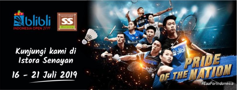 Waroeng SS Hadir di Blibli Indonesia Open 2019